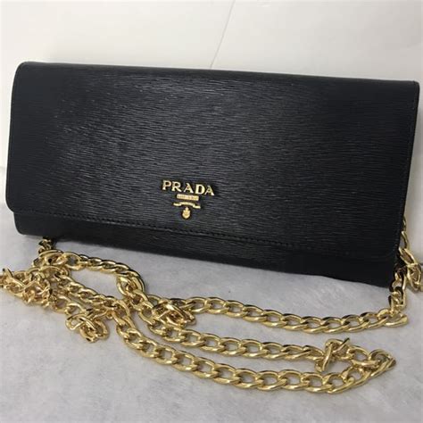 prada vitello move leather|Prada Vitello Move Wallet On Chain .